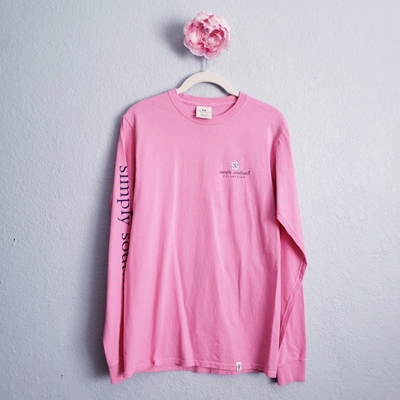 Simply Southern Pink 1 Corinthians 16:14 Nursing Long Sleeve Tee - Picture 7 of 7